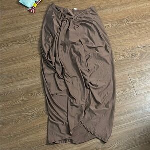 Elegant Brown Women's Skirt